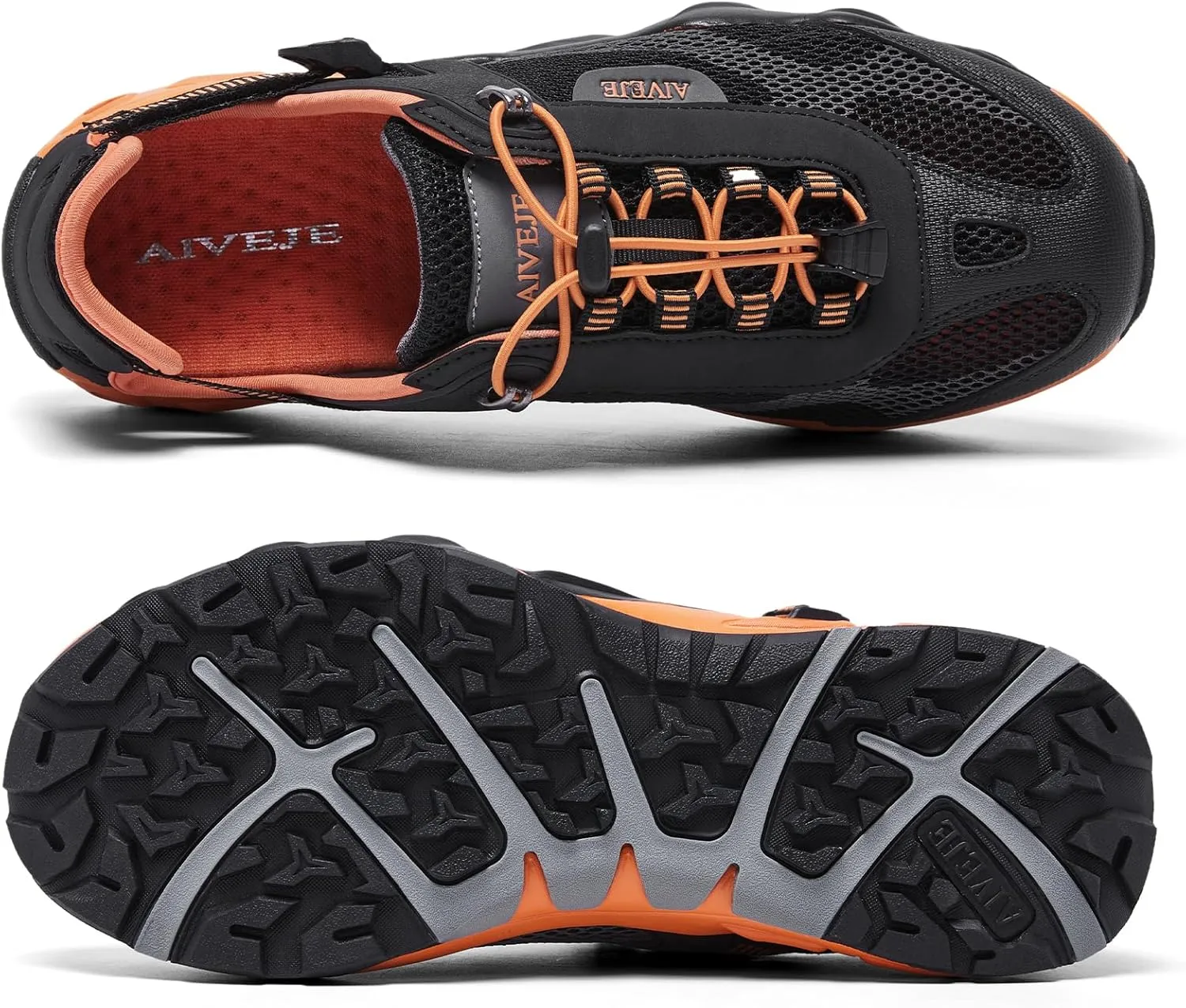 Men??s Amphibious Water Shoes - Summer Hiking Athletic Water Sandals Closed Toe Aqua Sneakers
