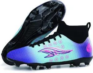 Men's Anti Slip and wear-Resistant Soccer Shoes, Artificial Grass Training Professional Five-a-Side Football Shoes