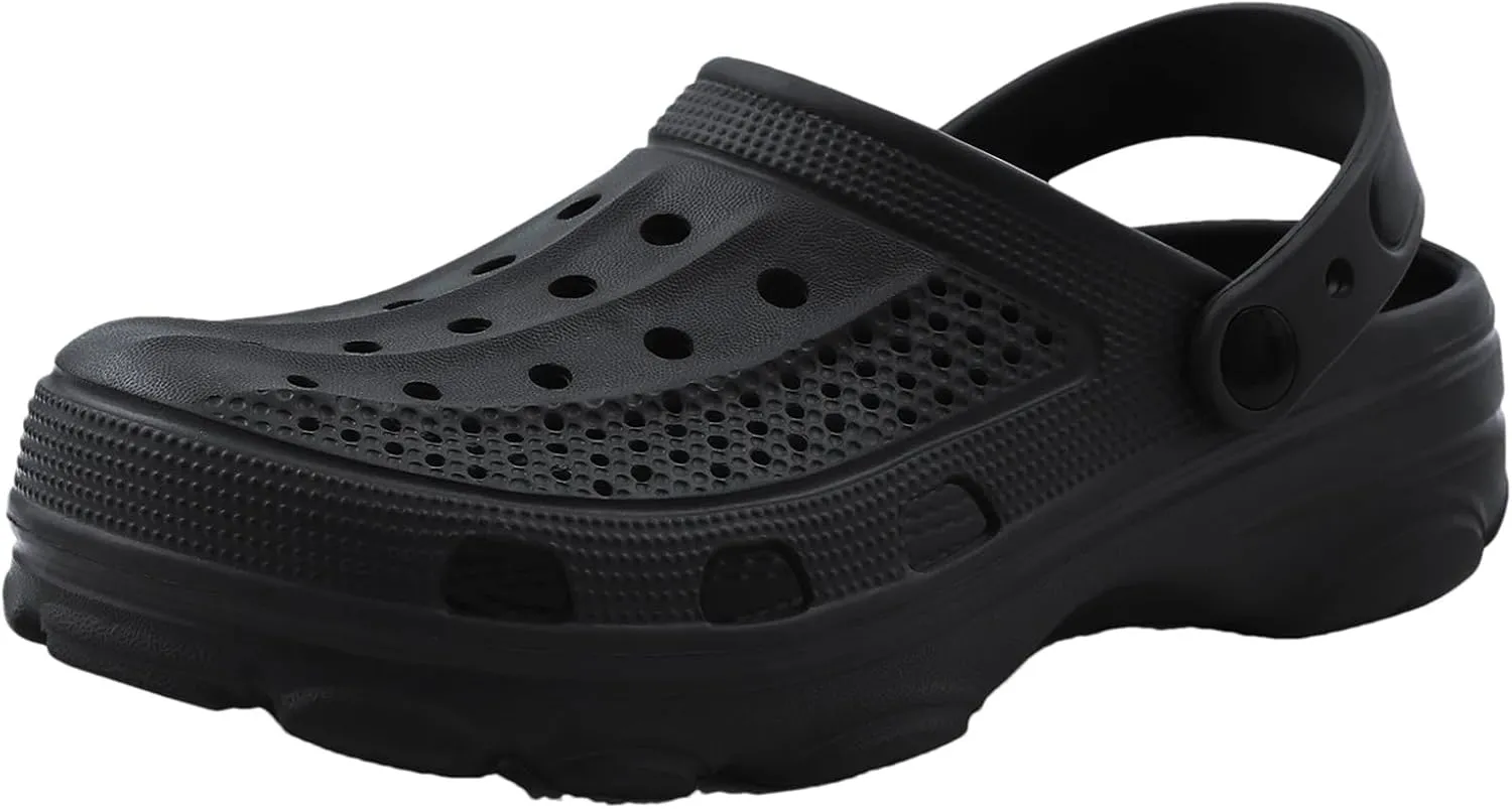 Men's Breathable Clogs, Non-Slip Fishing Beach Shoes
