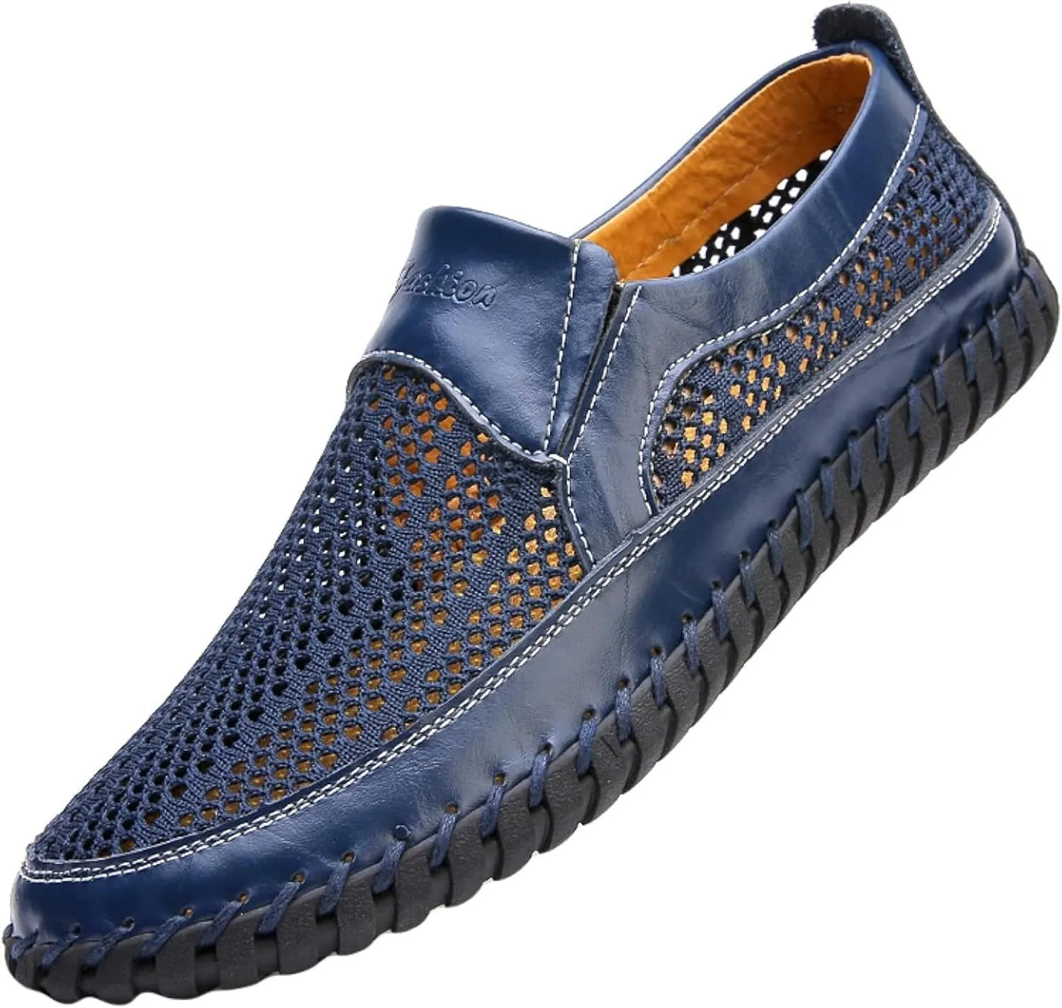 Men's Casual Shoes Summer Mesh Loafers Flat Shoes Outdoor Walking Shoes Comfortable Loafers Men's Shoes