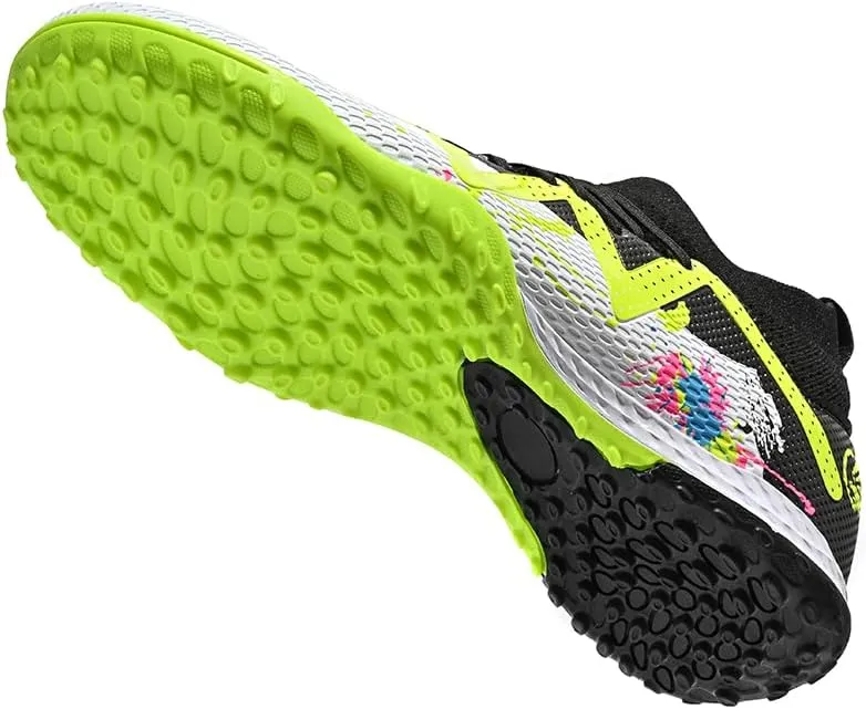 Men's Football Shoes Spikes High Top Football Boots Spikes Youth Professional Sports Futsal Shoes Sneakers Soccer Shoes