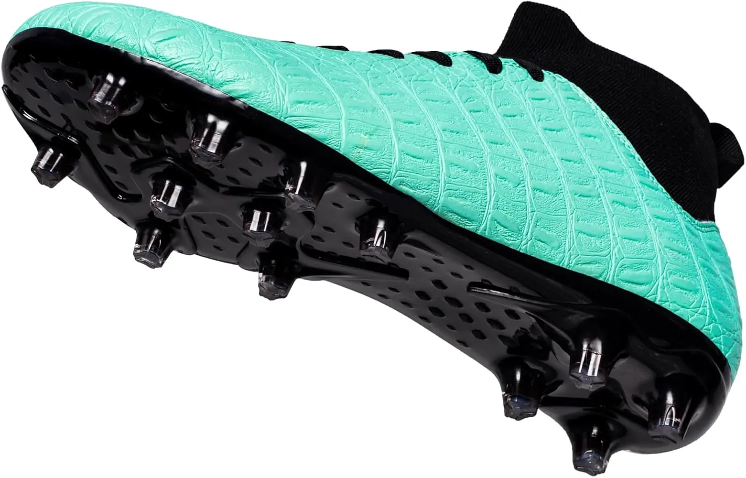 Men's High-Top Soccer Cleats for Youth & Kids ?C Lightweight Football Cleats for Firm Ground & Turf ?C Durable Training Futsal Shoes, Athletic Boys' Football Shoes for Indoor & Outdoor Play
