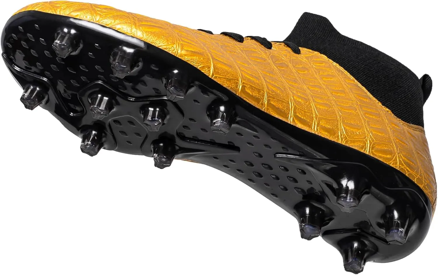 Men's High-Top Soccer Cleats for Youth & Kids ?C Lightweight Football Cleats for Firm Ground & Turf ?C Durable Training Futsal Shoes, Athletic Boys' Football Shoes for Indoor & Outdoor Play
