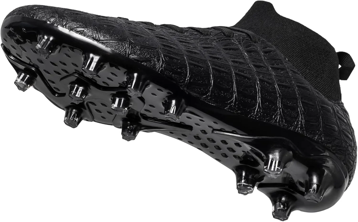 Men's High-Top Soccer Cleats for Youth & Kids ?C Lightweight Football Cleats for Firm Ground & Turf ?C Durable Training Futsal Shoes, Athletic Boys' Football Shoes for Indoor & Outdoor Play