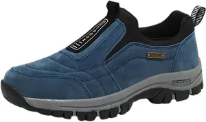 Mens Hiking Shoes Breathable Lightweight Walking Shoes Slip on Workout Shoes for Trekking Camping Walking Fishing