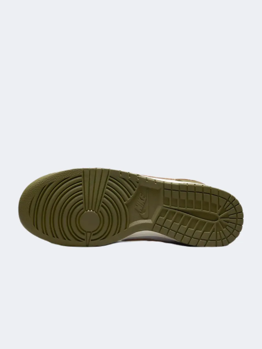 Nike Dunk Retro Premium Men Lifestyle Shoes Olive/Summit White