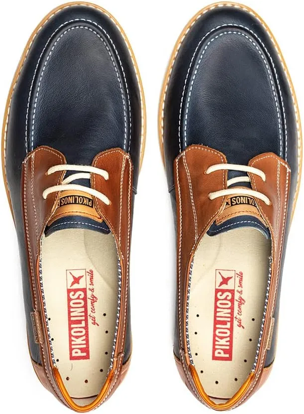 PIKOLINOS Boat Shoes Leather Jucar for Man