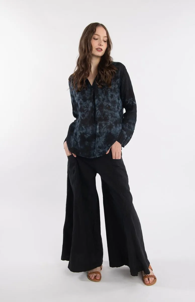 Poplin Palazzo Pant