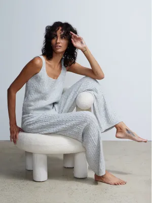 Sleeveless Scoop Neck Sweater Tank Top