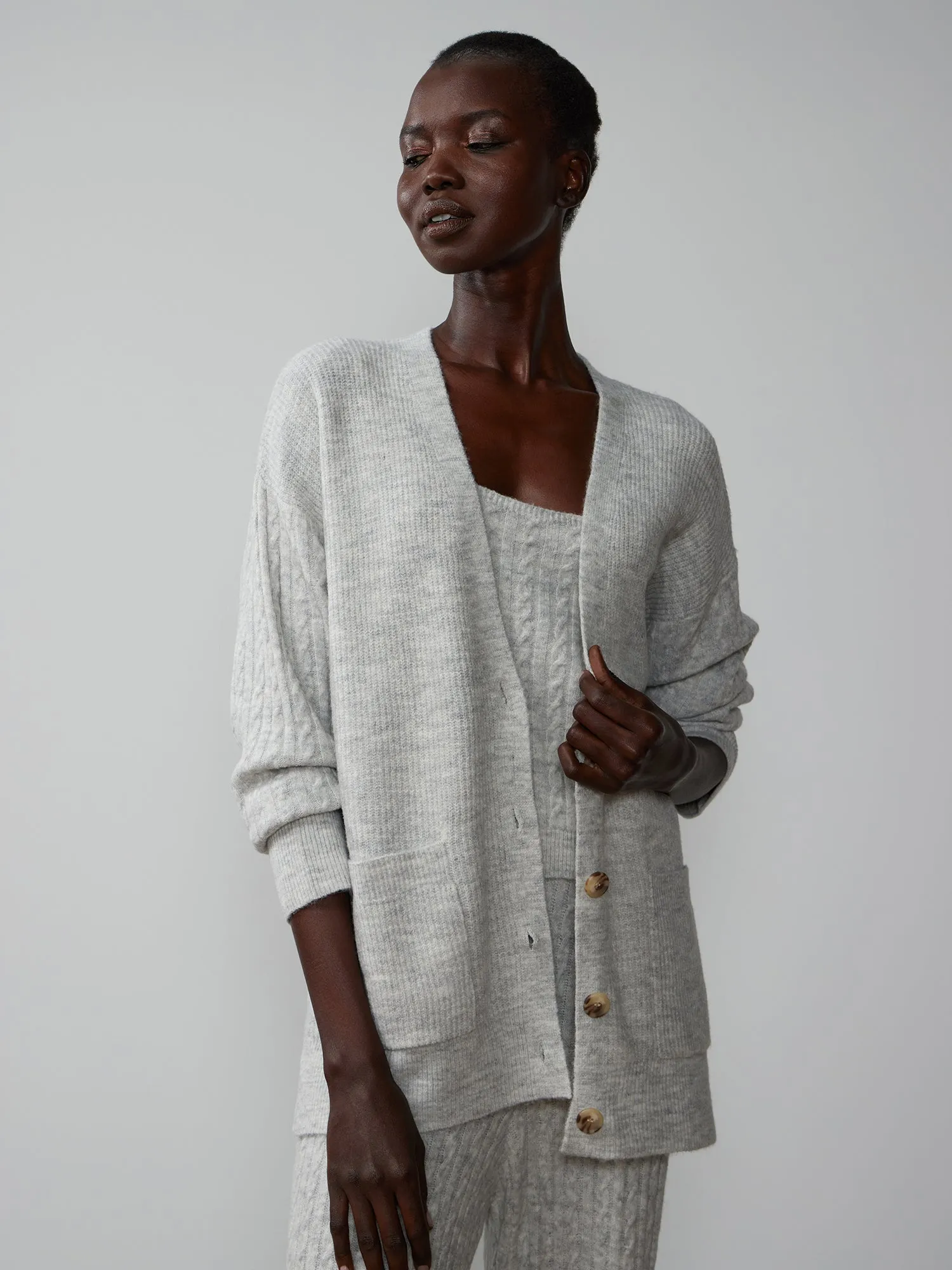 Sleeveless Scoop Neck Sweater Tank Top