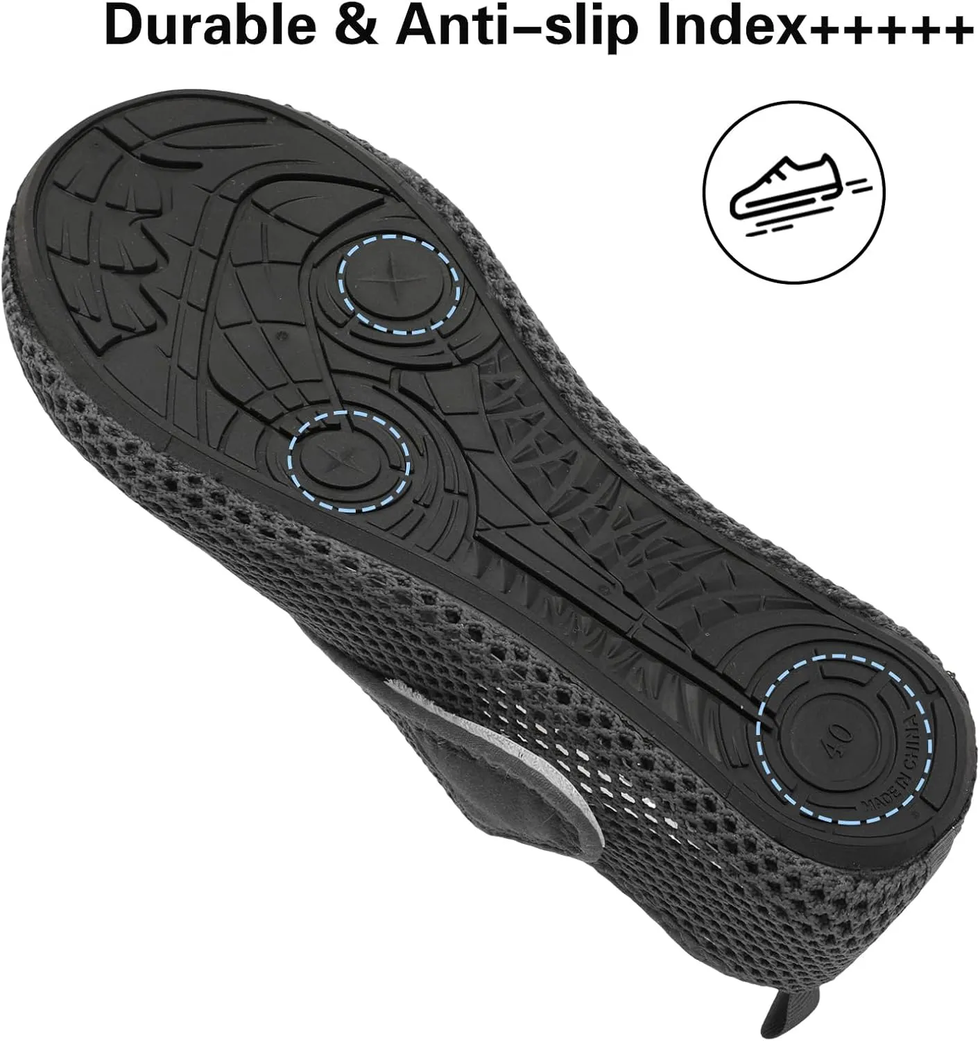Spesoul Water Shoes for Women Men Quick Dry Aqua Socks Water Sneakers Outdoor Beach Swim Shoes