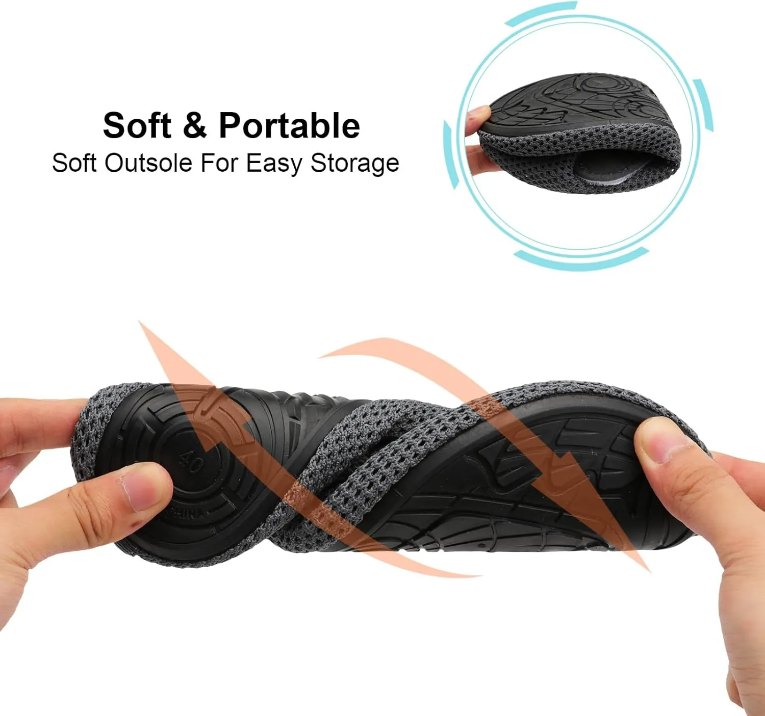 Spesoul Water Shoes for Women Men Quick Dry Aqua Socks Water Sneakers Outdoor Beach Swim Shoes