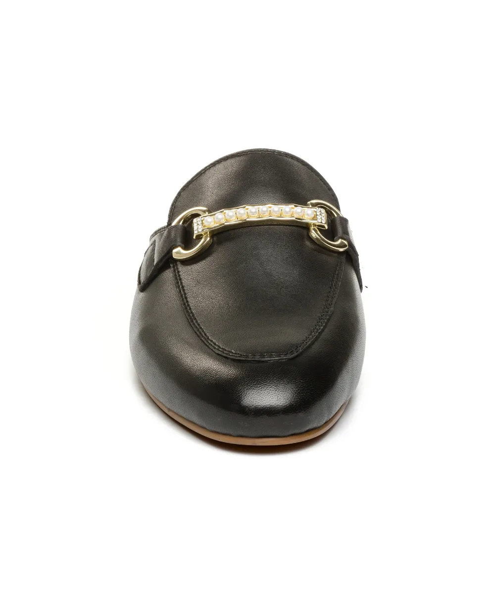 STEVE MADDEN LEATHER CLEODORA MULE