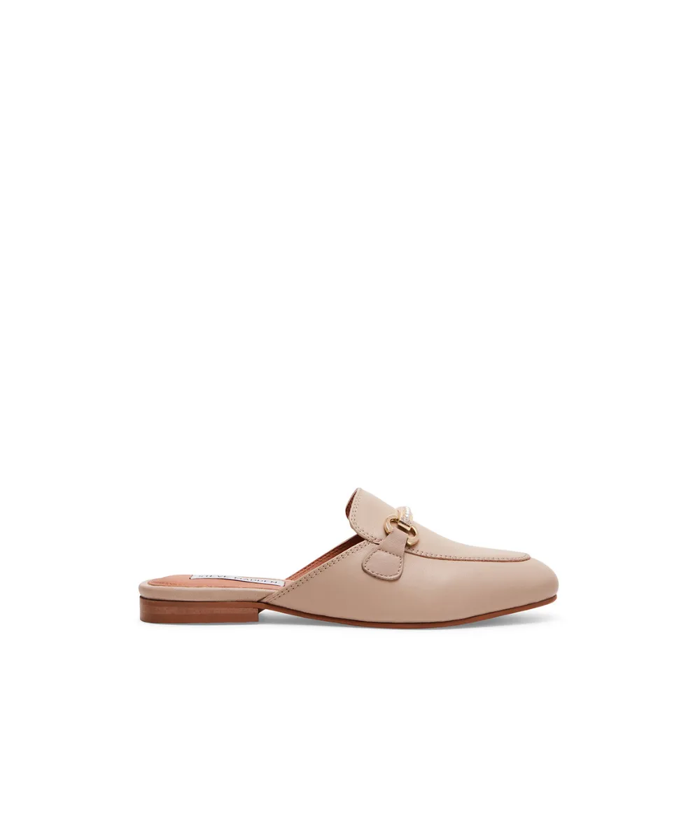 STEVE MADDEN LEATHER CLEODORA MULE