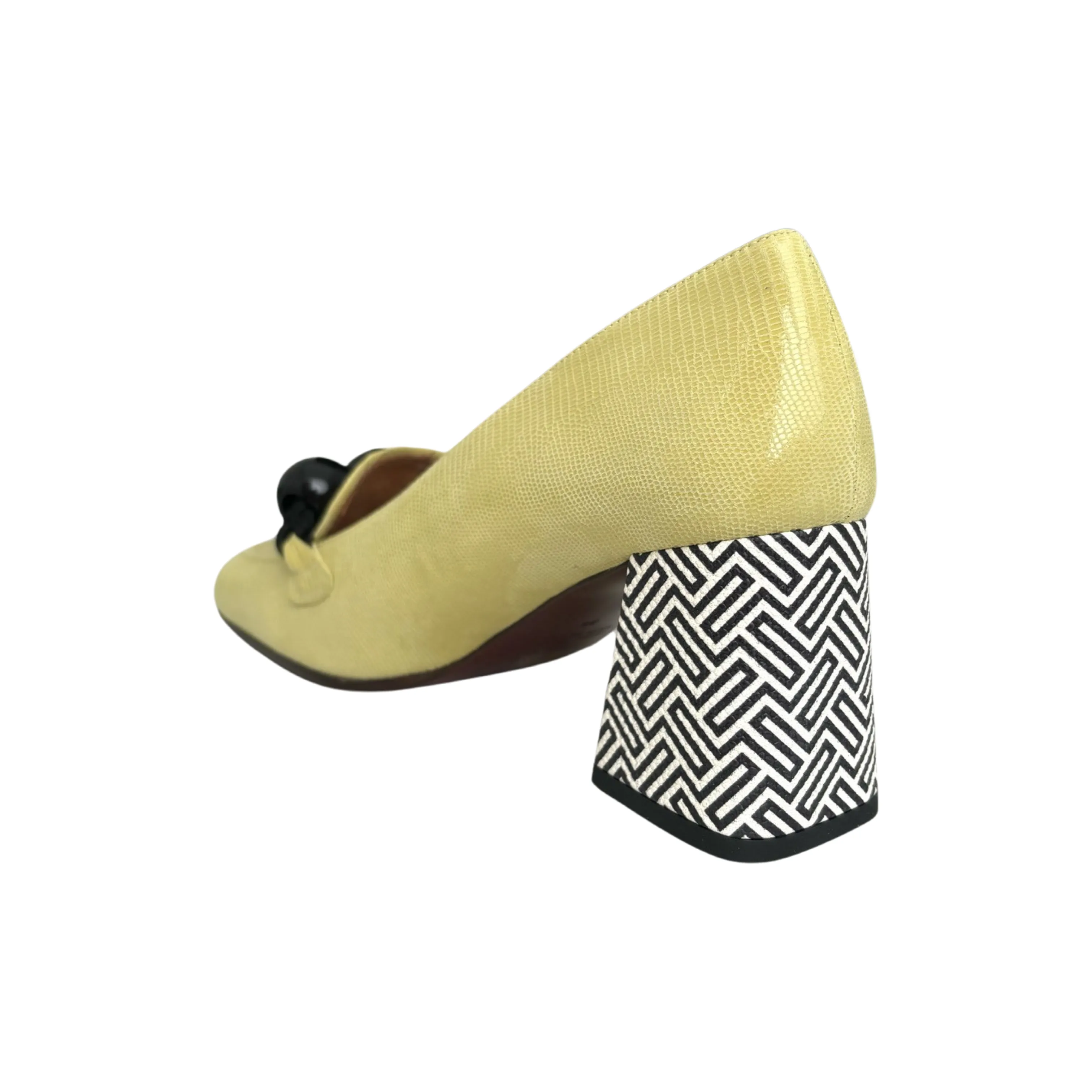 Suleiko Jeep Lemon Heel Loafer