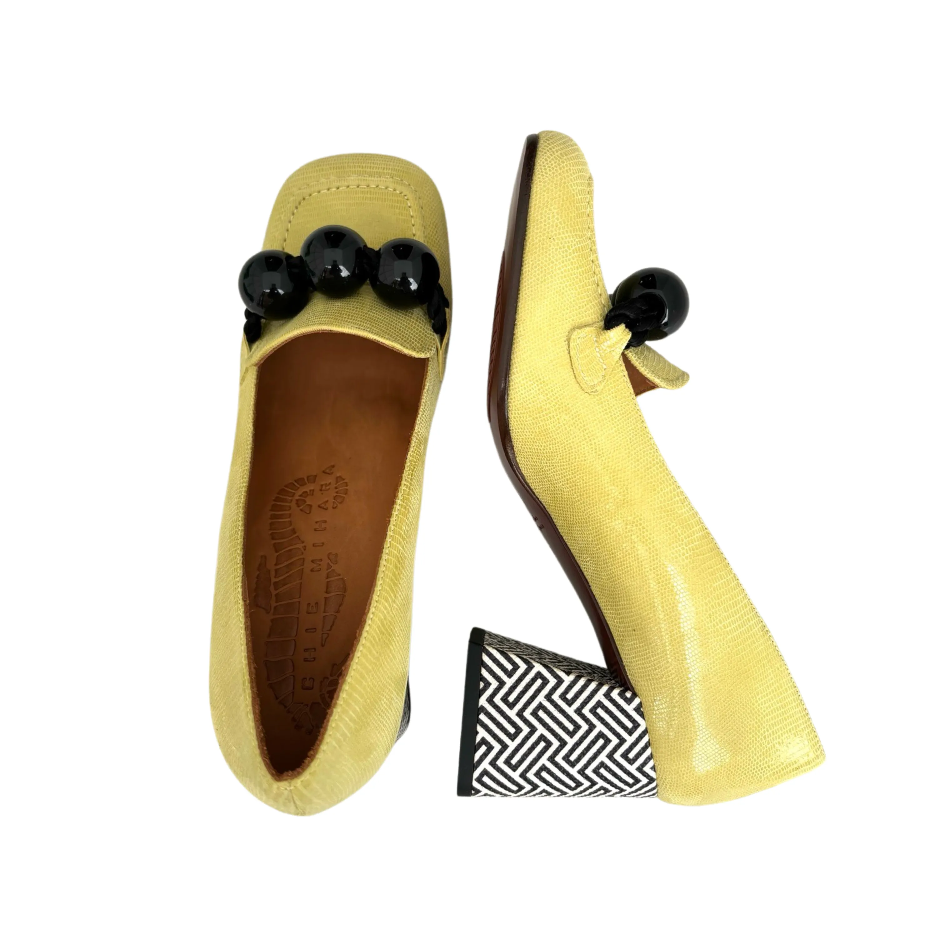 Suleiko Jeep Lemon Heel Loafer