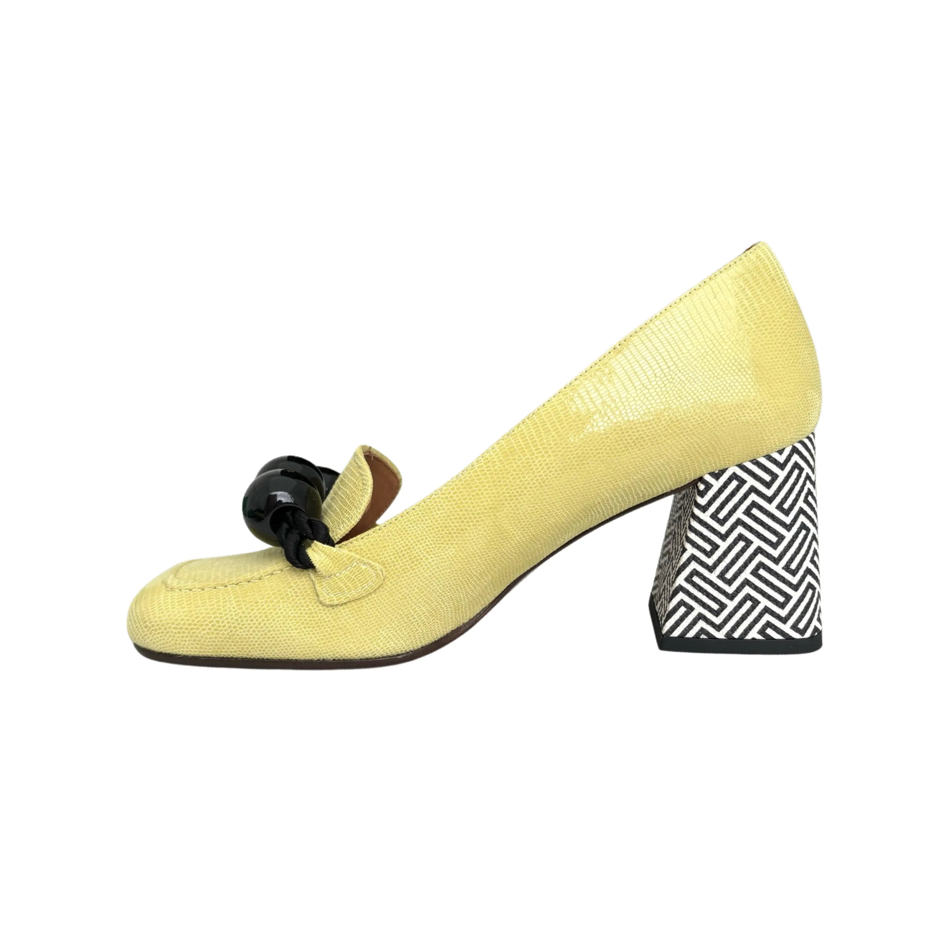 Suleiko Jeep Lemon Heel Loafer
