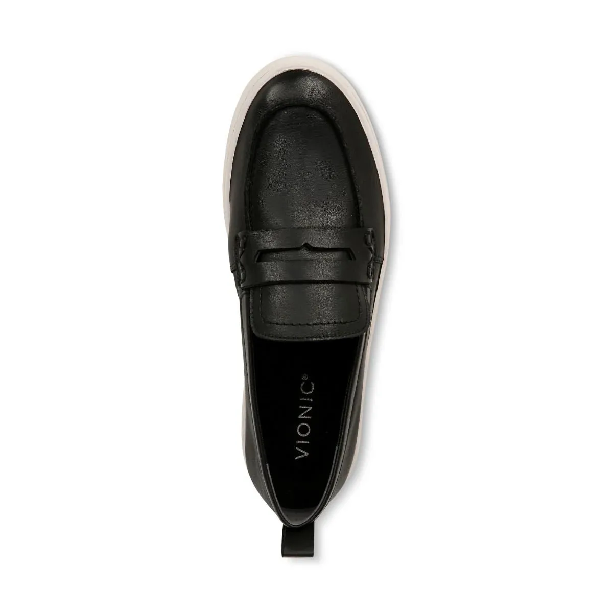 Vionic Uptown Loafer Black Leather Women's