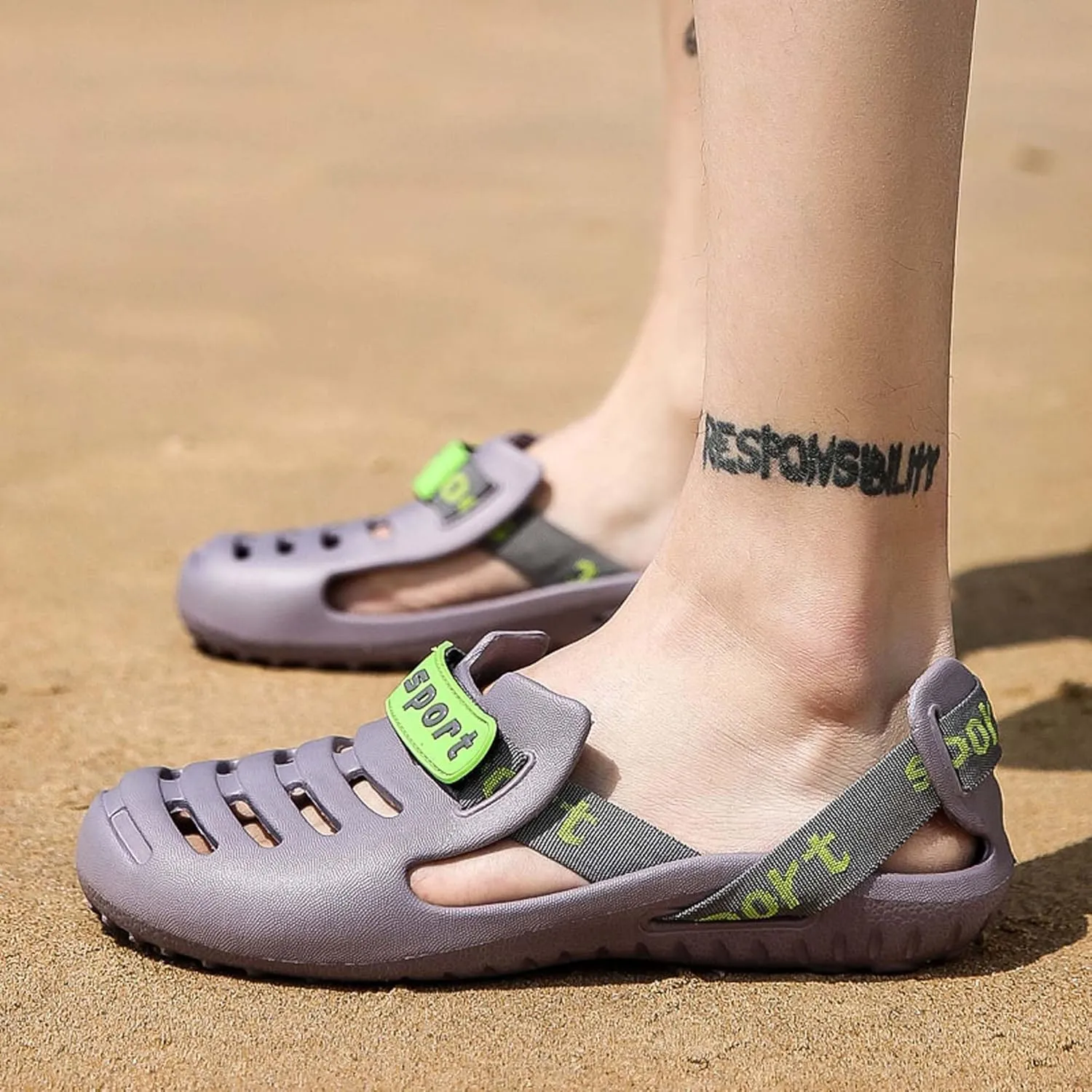 Water shoes men summer fast drying swimming beach water shoes water sports diving hiking sailing travel breathable comfortable asual fashionable anti slipwear-resistant